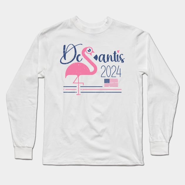 DeSantis 2024 Long Sleeve T-Shirt by Etopix